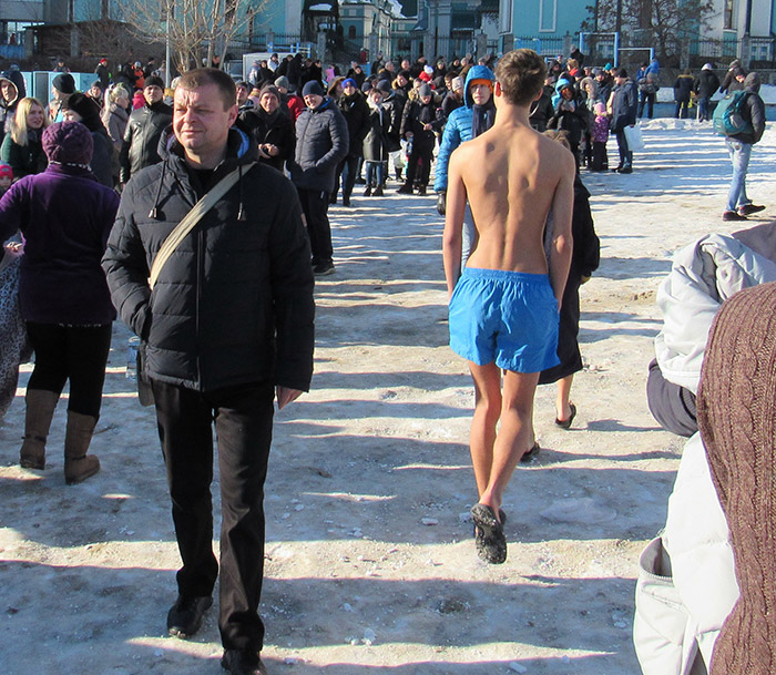 Прогулянки морозним пляжем