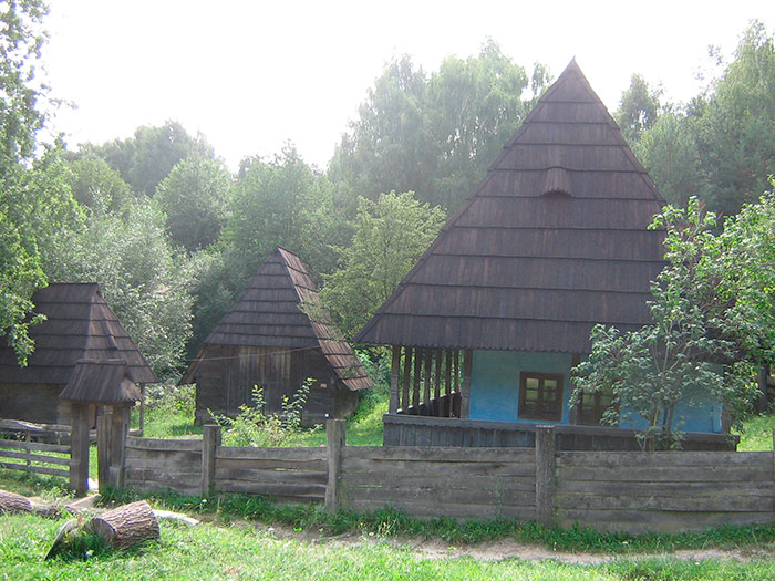 Будівля в Карпатах
