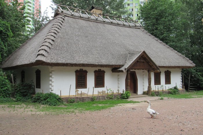 Дім титаря з дорогими вікнами